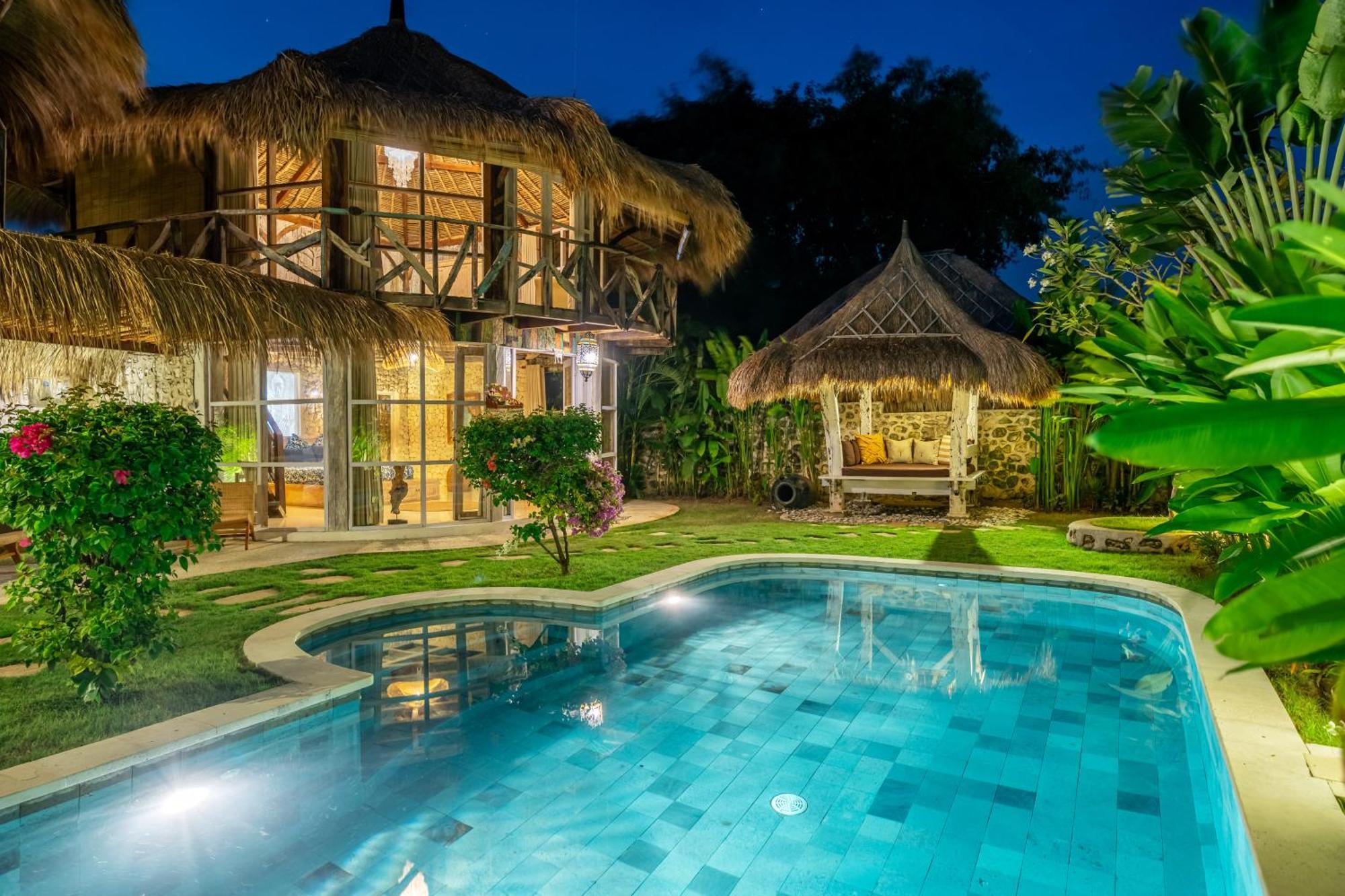 Balangan Beach Villa Idaman Bungalows Jimbaran Екстериор снимка