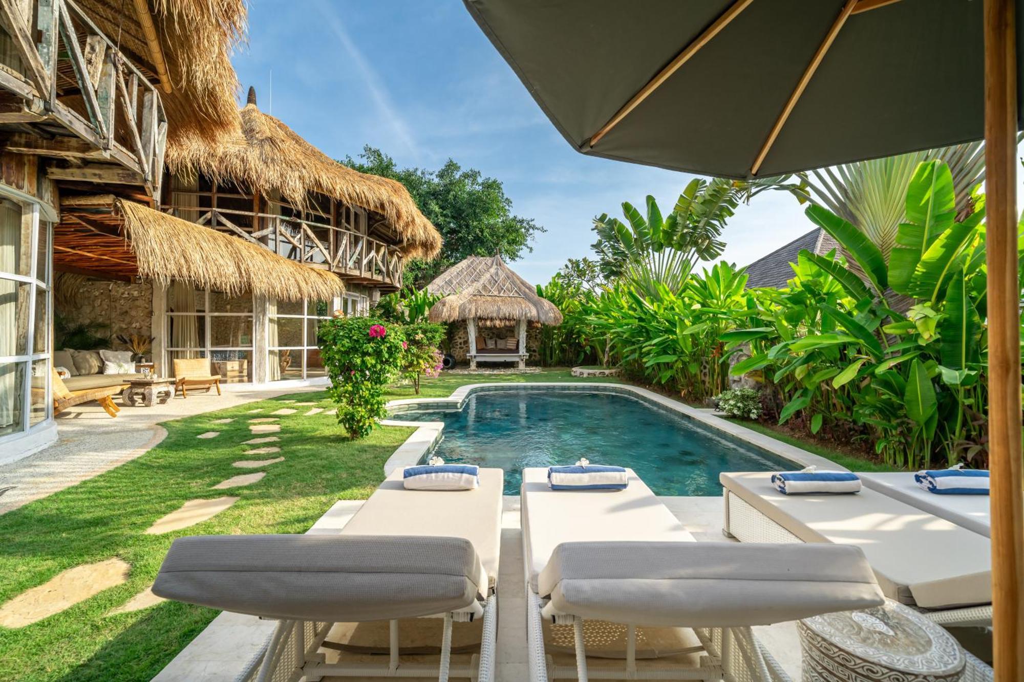 Balangan Beach Villa Idaman Bungalows Jimbaran Екстериор снимка