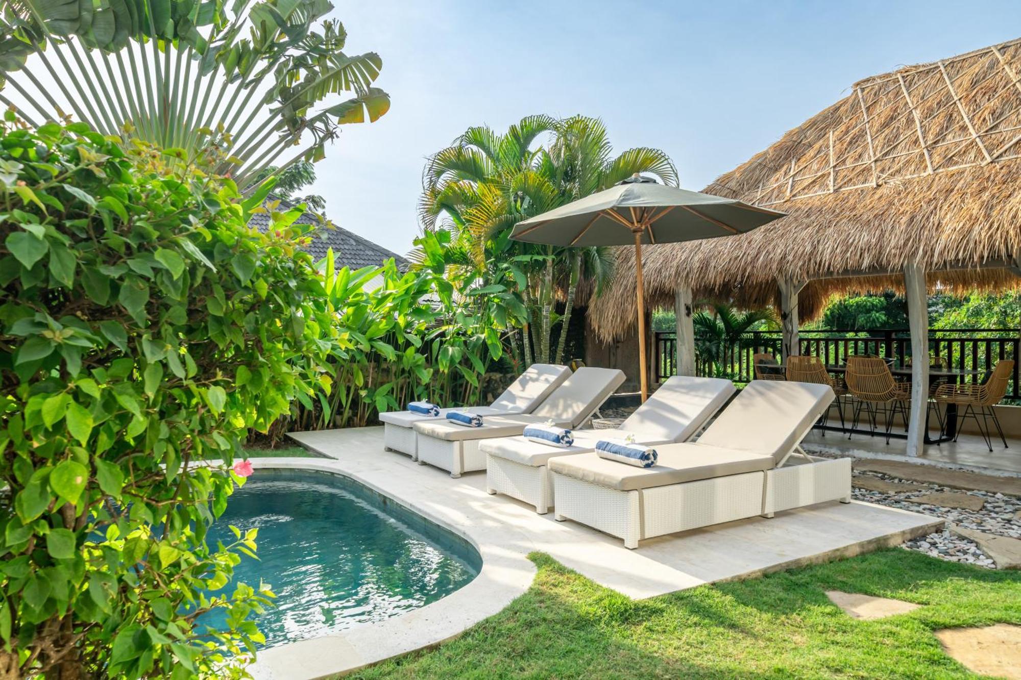 Balangan Beach Villa Idaman Bungalows Jimbaran Екстериор снимка
