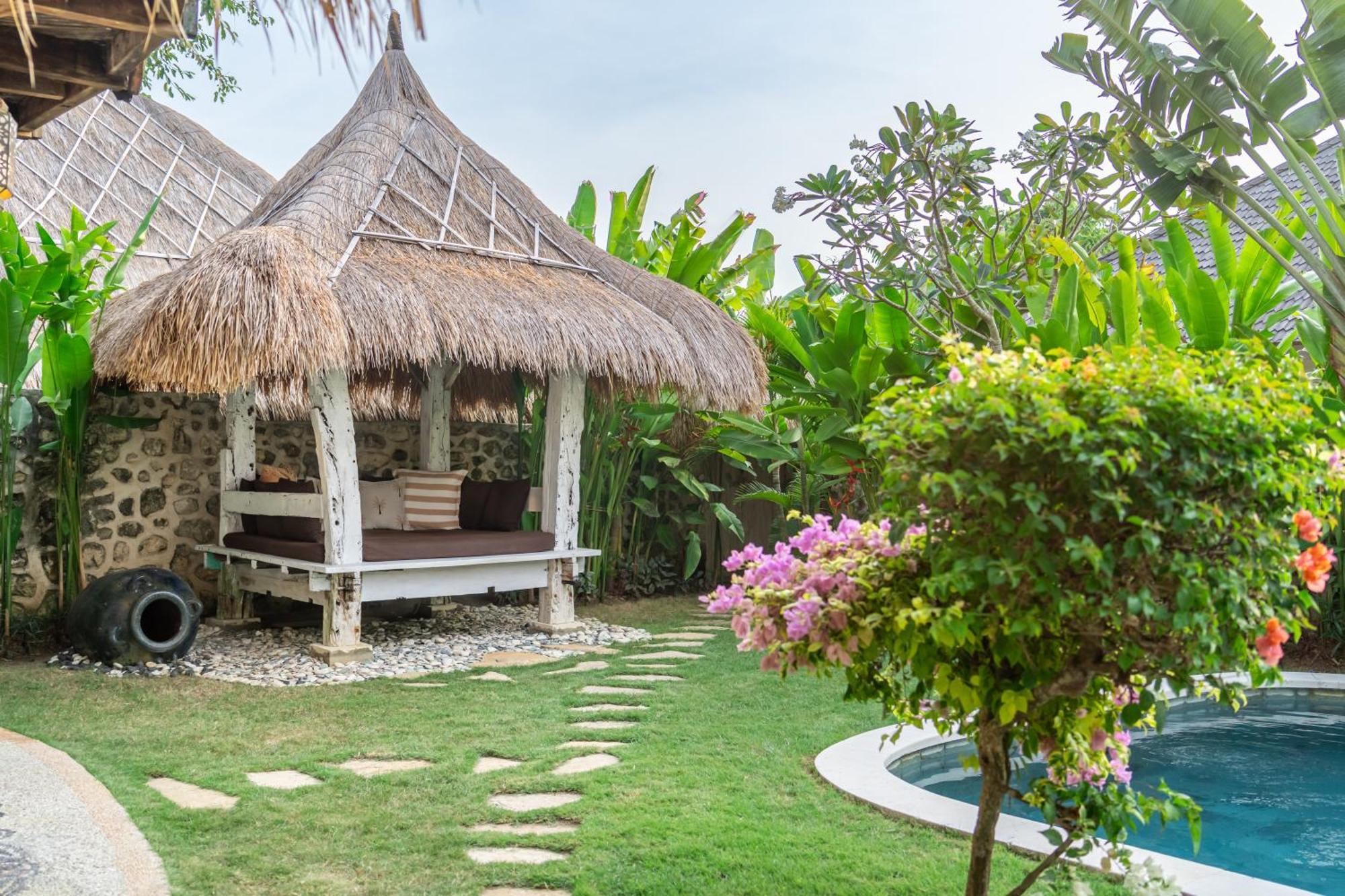 Balangan Beach Villa Idaman Bungalows Jimbaran Екстериор снимка