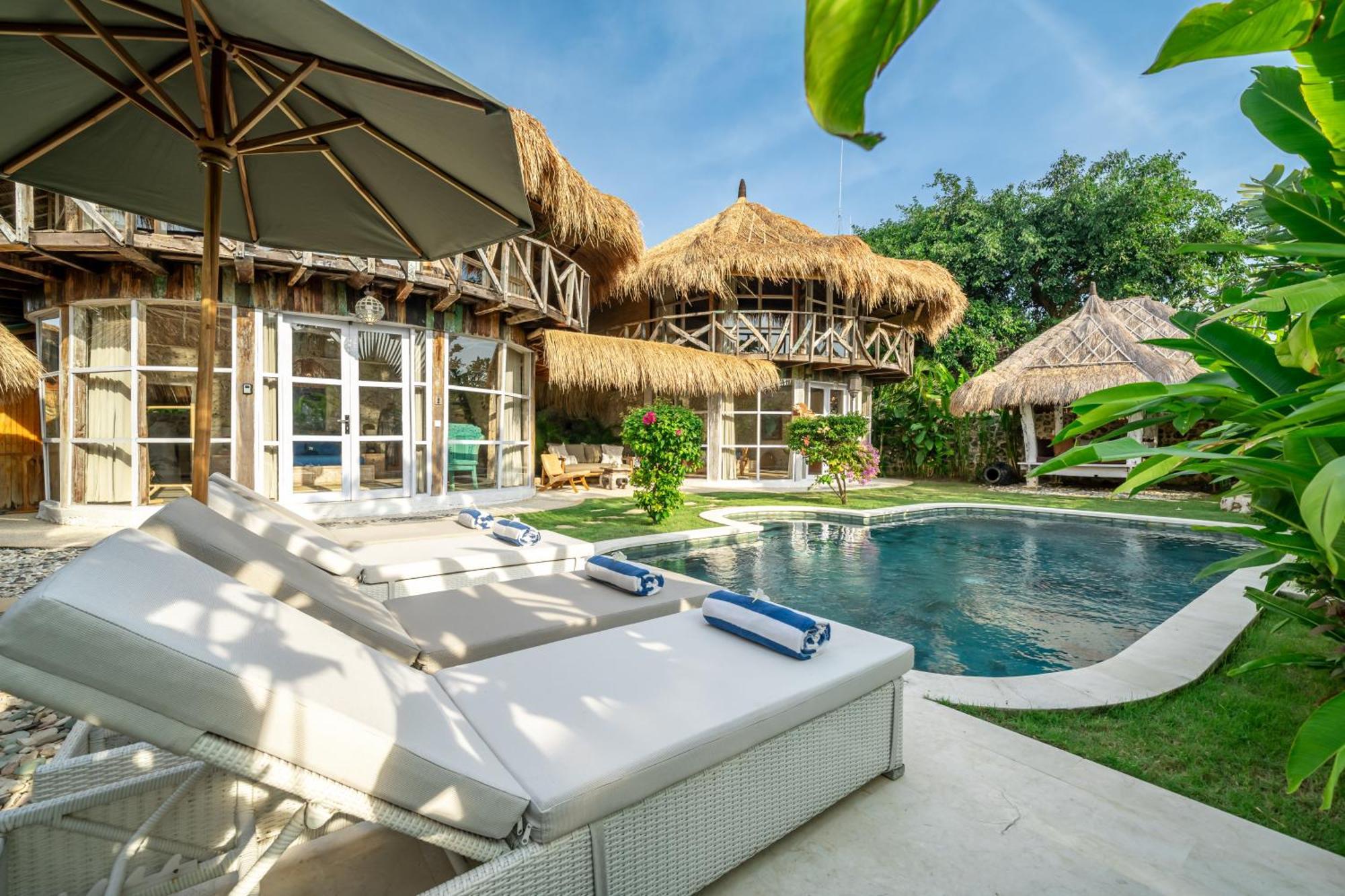 Balangan Beach Villa Idaman Bungalows Jimbaran Екстериор снимка